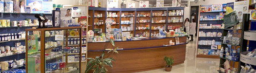 Banco vendita Farmacia